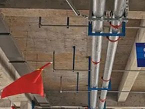 红塔管廊支架的安装方法